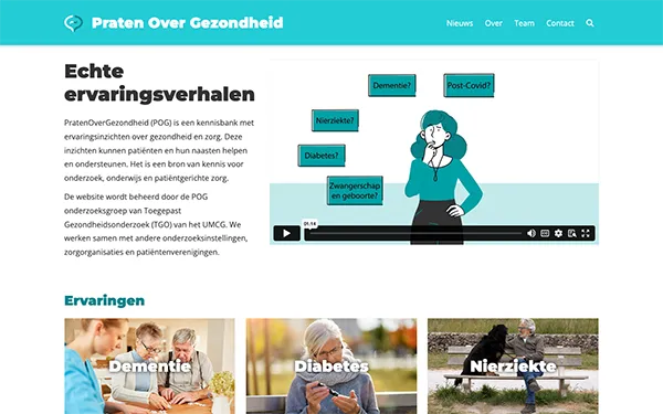 Preview of the Netherlands team site